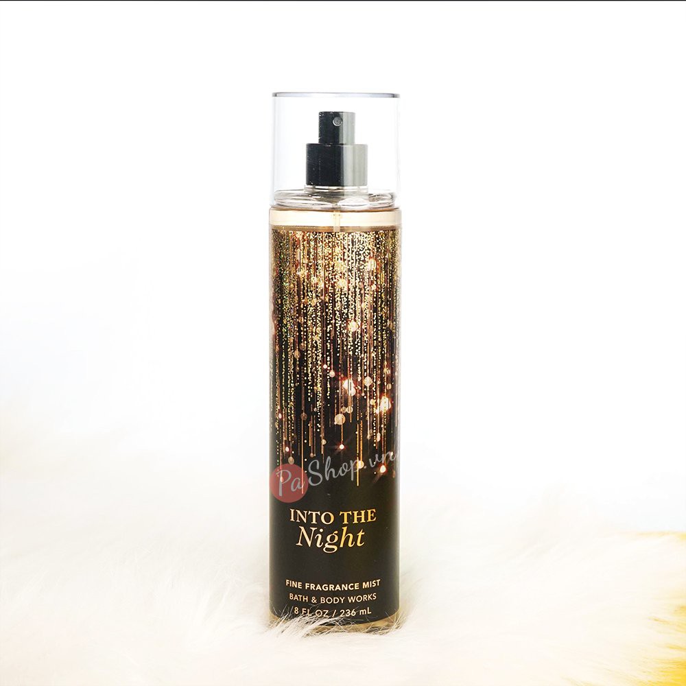 Xịt thơm Body mist Bath And Body Works Into The Night 236ML