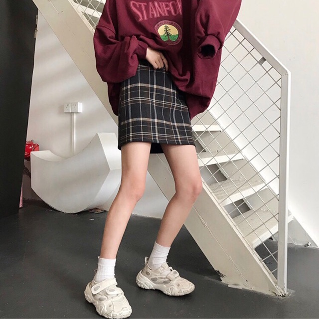 [OR] Chân váy caro nữ CRR