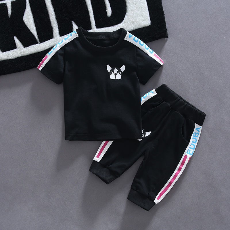 Bộ Cộc Tay Hình Cún DPA Trẻ Em, Bộ Cộc Tay Cho Bé Trai Và Bé Gái Anh Chất Cotton Ken Store