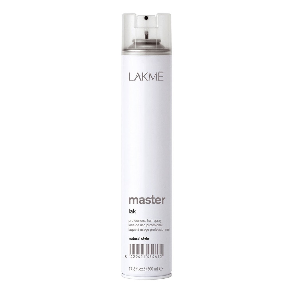 Gôm xịt tạo kiểu tự nhiên Lakme Master Lak Natural Style 500ml