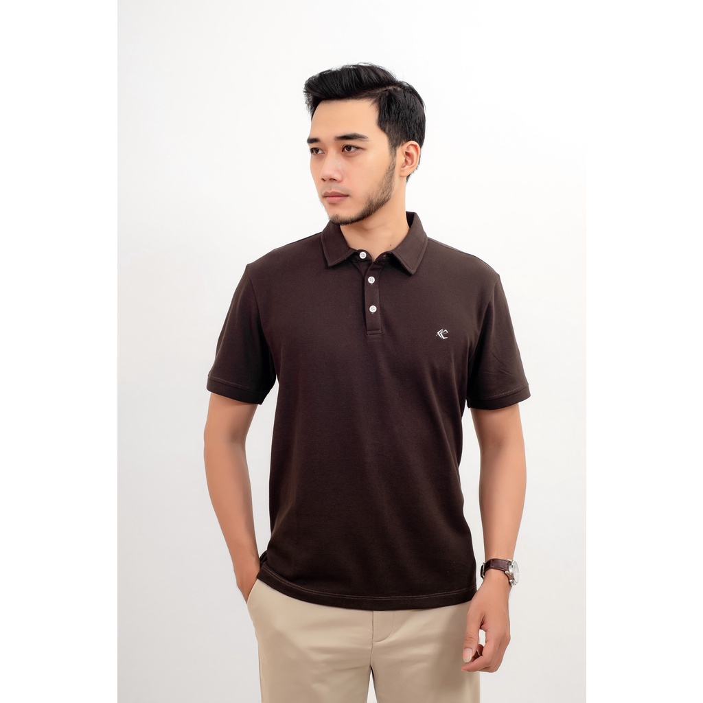 Áo Polo trơn nam - Áo phông có cổ Creatino ngắn tay form vừa chất 100% cotton co giãn 4 chiều cực mát