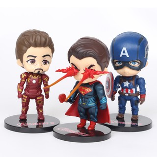 Bộ 06 Mô Hình Siêu Anh Hùng Marvel Avengers ( Mẫu 3)
