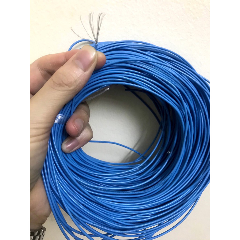 Dây điện đơn mềm - lõi đồng 0.3mm - 5m