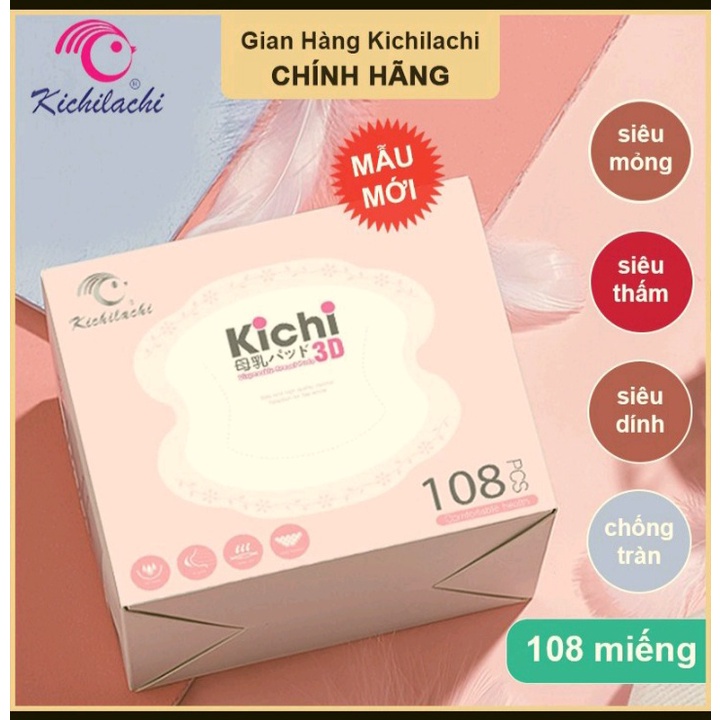 Miếng lót thấm sữa KICHI [Hộp 48/118 miếng]
