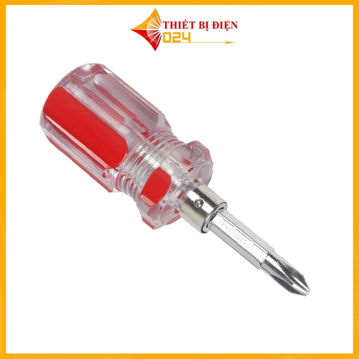 Tô Vít 2 Đầu 4 Cạnh 2 Cạnh Đa Năng Màu Đỏ Dài 8cm