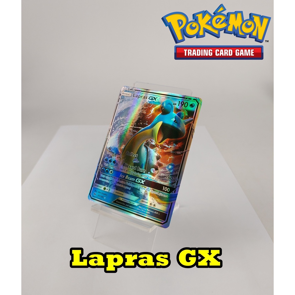 Thẻ bài Pokemon Lapras GX