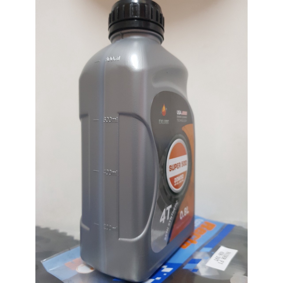 [NGẬP TRÀN ƯU ĐÃI]Nhớt Super 500 20W50, nhớt Super 500-total 20w50 nhớt cao cấp cho xe máy cũ chai 0.8/1L lít