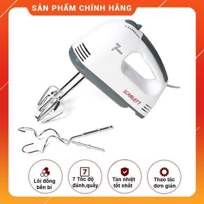 [FREESHIP] Máy Đánh Trứng Cầm Tay Mini Cao Cấp Với 7 Tốc Độ Cực Mạnh - Hoạt Động Êm Ái - Bmart