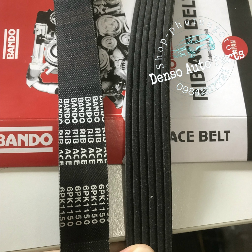 Dây curoa dùng cho xe Toyota Vios chính hãng Bando