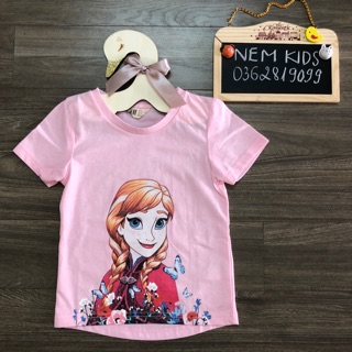 Áo xuất hm elsa bé gái 1-10y