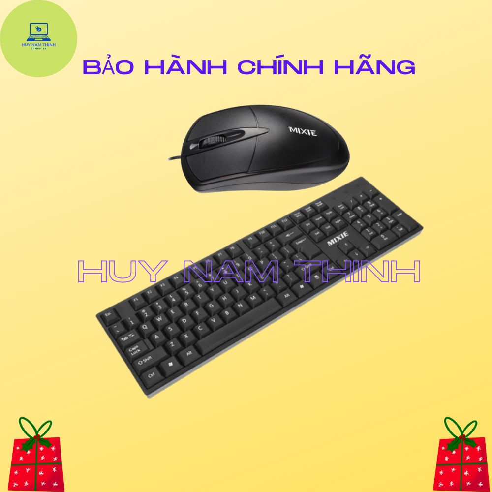 Phím chuột có dây MIXIE X70 siêu bền độ nhạy cao bấm êm hàng chính hãng