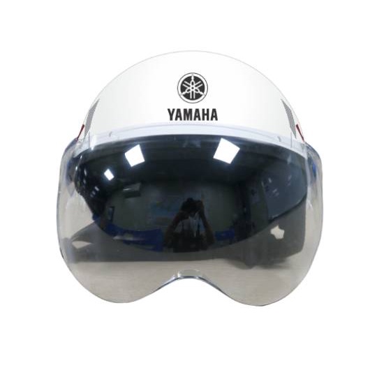 MŨ BẢO HIỂM NỬA ĐẦU CÓ KÍNH MỚI 2022 MÀU TRẮNG TYPE3