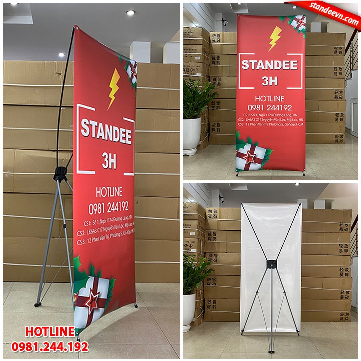 Khung Standee Cường Lực 80x180cm, Standee Quảng Cáo | 3H