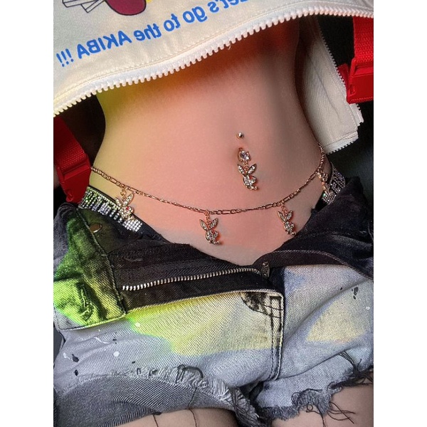 Khuyên rốn thỏ playboy