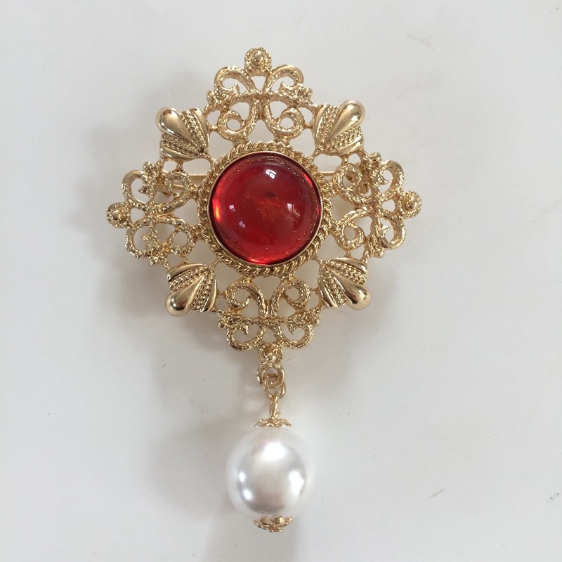 Ghim Cài Áo Đính Ngọc Trai Giả Thời Trang Nữ