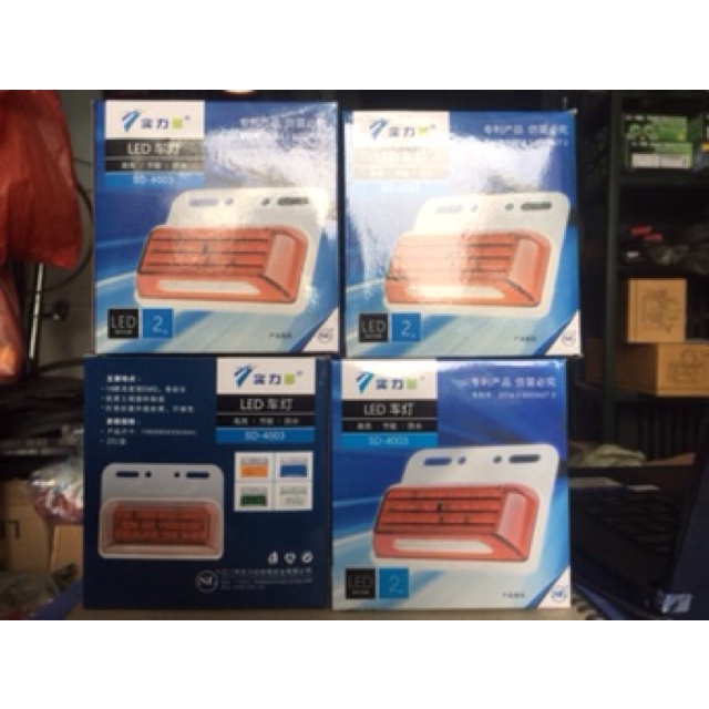 Đèn led sườn sd4003 đèn hông xe tải siêu sáng chống nước