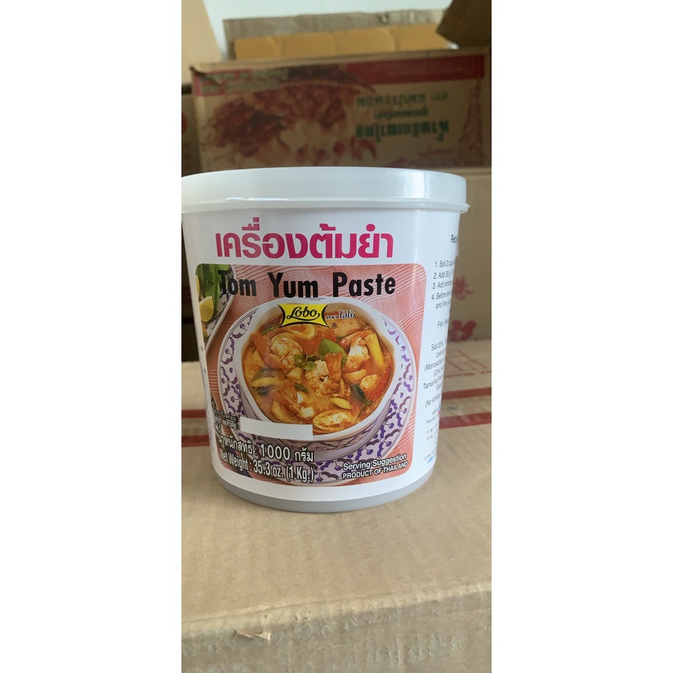 Gia vị lẩu thái Tom Yum Paste 1000gr/ tom yum paste lobo