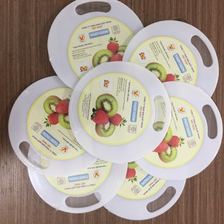 👉🎁[ TẶNG MÓC 2 TREO]Thớt nhựa tròn Việt Nhật, Thớt thái hoa quả - Hàng Việt Nam, chất lượng cao
