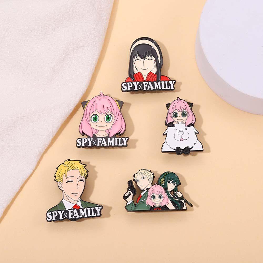 QQMALL Huy Hiệu Cài Áo Hình Anime Dễ Thương