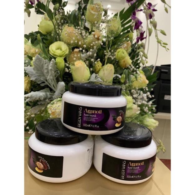 SIÊU PHỤC HỒI TÓC NÁT ARGANOIL HAIR MASK BERDYWIN 500ML | BigBuy360 - bigbuy360.vn