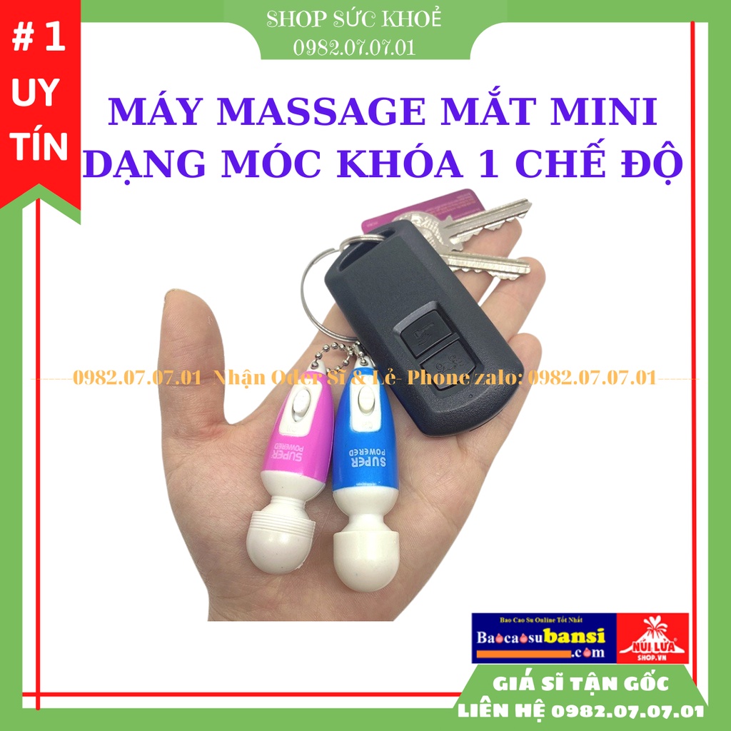 Máy Massage Mắt, Body Mini Cao Cấp, Với 10 Tần Số Chế Độ Rung Phù Hợp Giải Toả Đau Mỏi Các Vùng Cơ, Huyệt Trên Cơ Thể