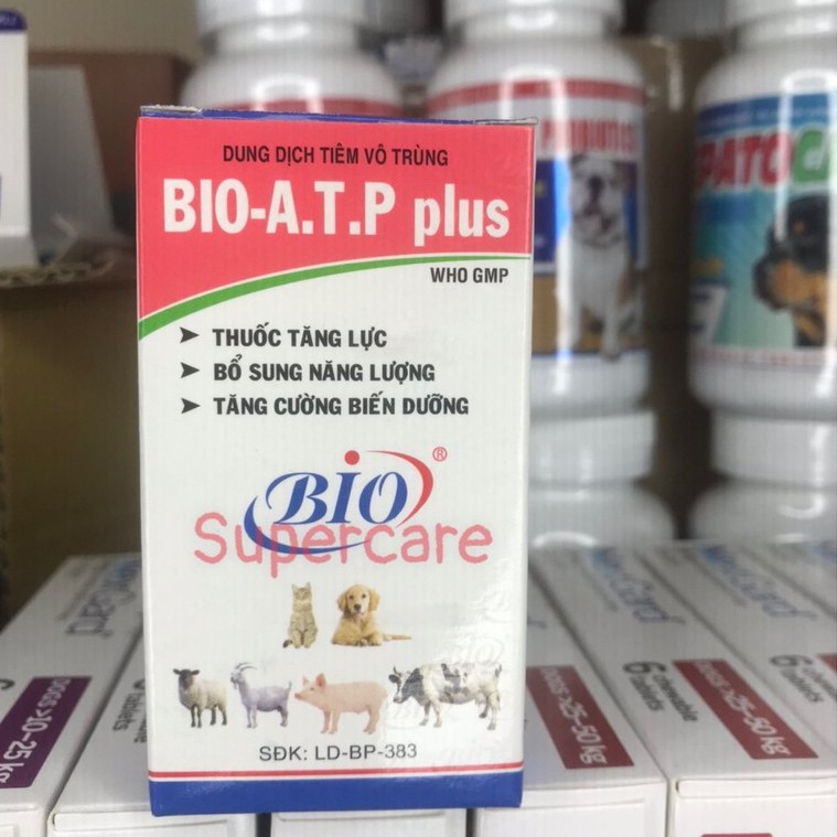 Bio ATP PLUS 50ml - Bổ Cơ Bắp Chó Mèo