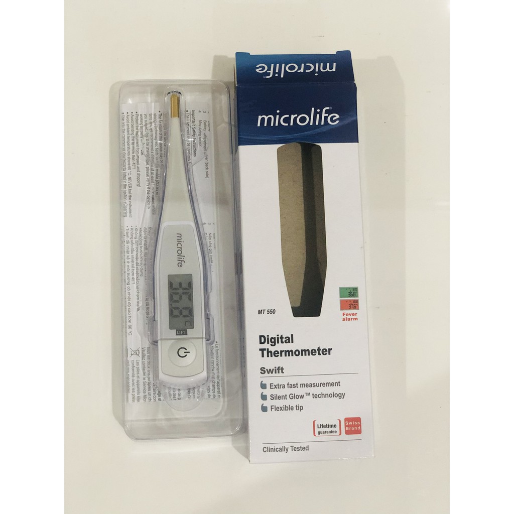 Nhiệt kế điện tử (dạng bút) Microlife MT550 - Thụy Sĩ