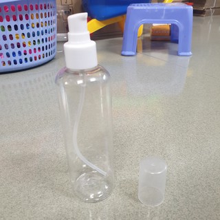 Chai 200ML-250ML trong suốt nắp xịt giọt