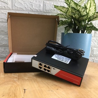 Switch chia mạng kèm POE 4,8 cổng (+2 uplink)