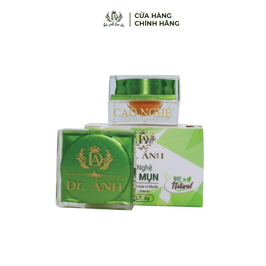 Combo 3 hộp Cao nghệ giảm mụn Dr. Ánh chính hãng