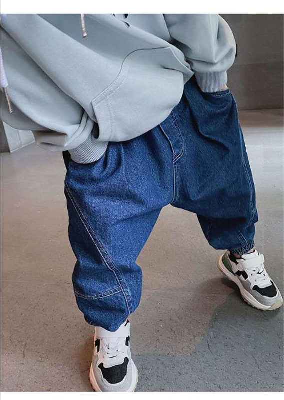 Boys' jeans pants children's Korean casual loose pants trendy children's wear