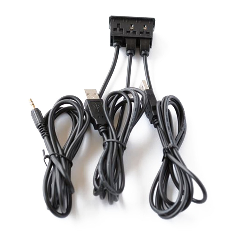 Cáp Nối Dài Cổng USB 3.5mm AUX Chuyên Dụng Cho Xe Hơi / Tàu Thuyền / Xe Máy