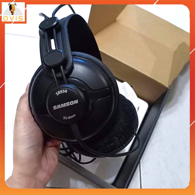 Tai Nghe Kiểm Âm Chuyên Nghiệp Cho Phòng Thu  Samson SR950