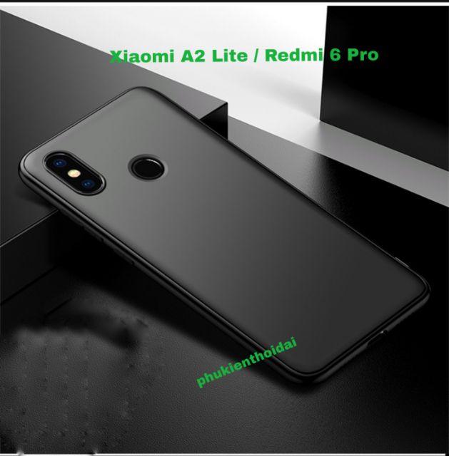 Ốp lưng Xiaomi A2 Lite / Redmi 6 Pro dẻo TPU siêu mỏng ( bảo vệ camera)