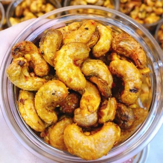 HẠT ĐIỀU RANG TỎI ỚT - LÁ CHANH 500gr