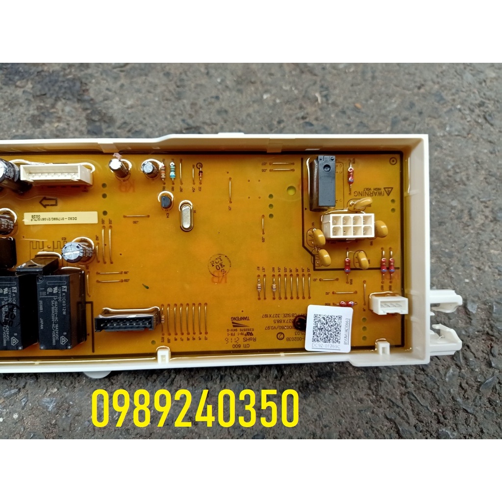 Bo mạch nguồn máy giặt Samsung 75J3083, 80J3283 chính hãng