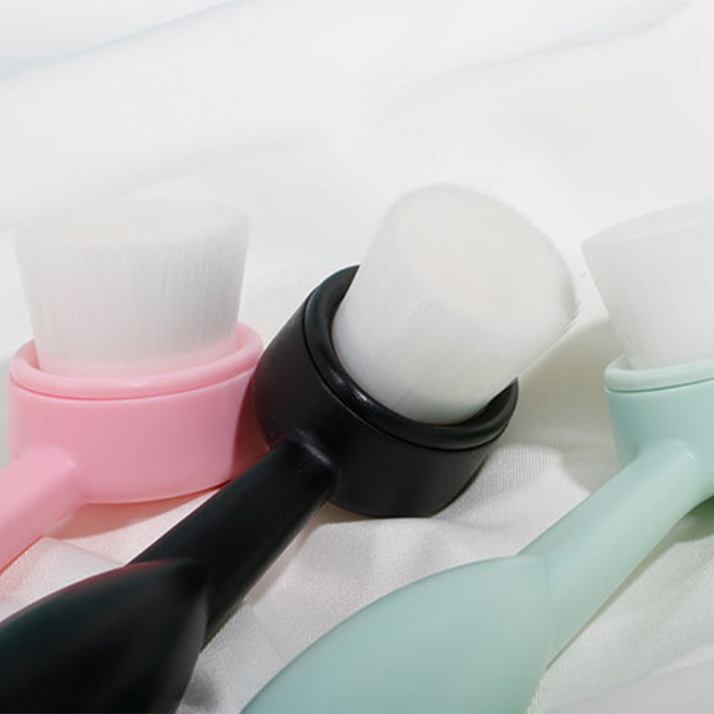 Cọ Rửa Mặt Tẩy Mụn Đầu Đen Tay Cầm Dài Mềm Mịn 3 Col YOUYO