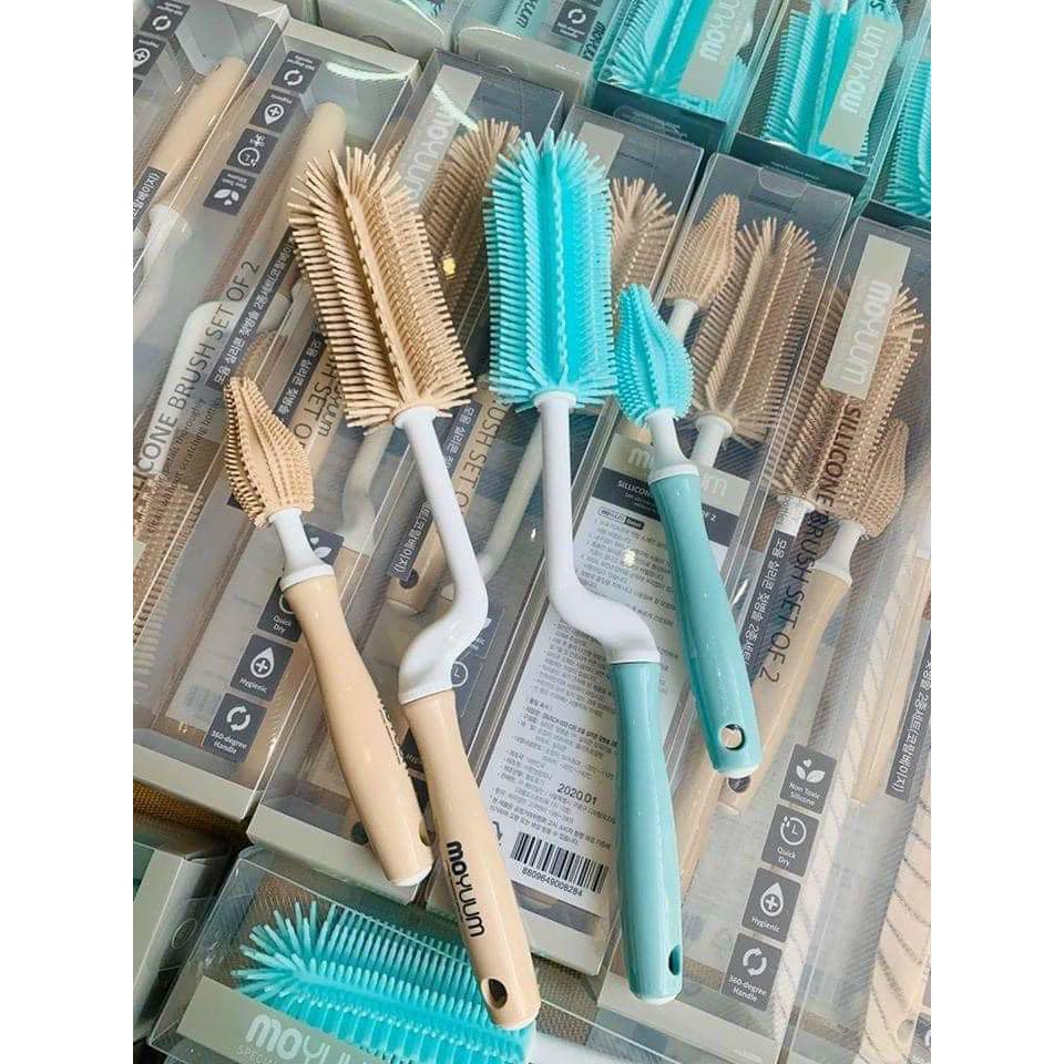 Cọ Rửa Bình Sữa Silicon Moyuum Hàn Quốc Chính Hãng Giá Rẻ | Minizon Kids