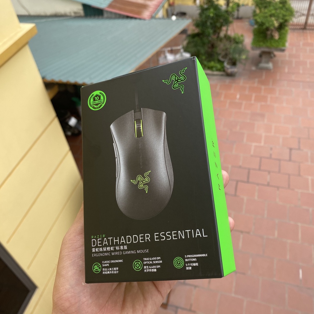 Chuột Game Razer Deathadder Essential - Mới 100% (Hàng Chính Hãng) | BigBuy360 - bigbuy360.vn