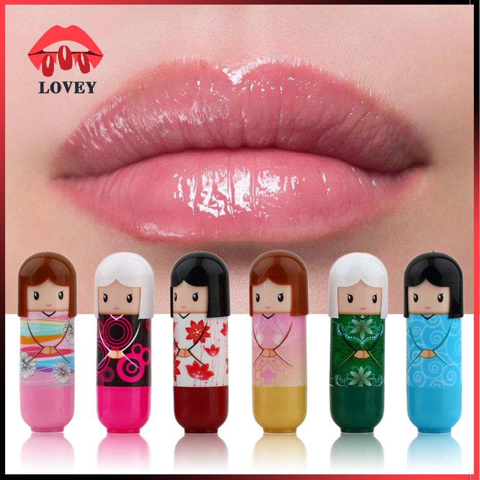 lovey★Lipstick Kimono Doll Cute Lovely Pattern Gift Lady Colorful Girl Lip Balm