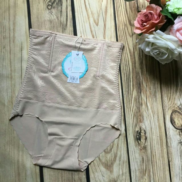 Quần gen su cạp cao có thanh chống cuộn