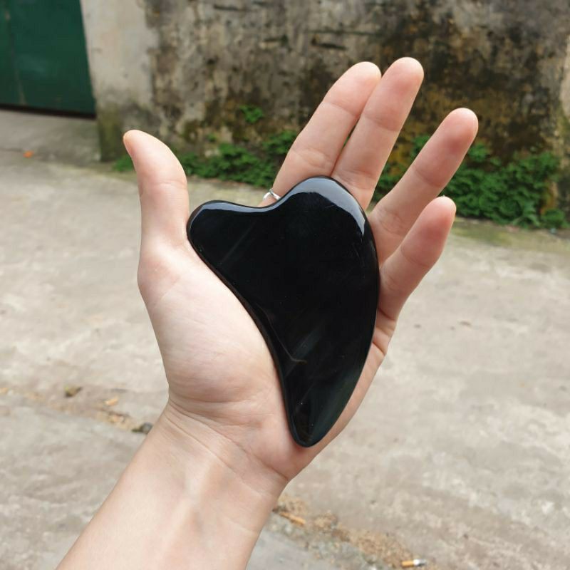 combo 10 dụng cụ cạo gió ,massage sừng đen dày đẹp