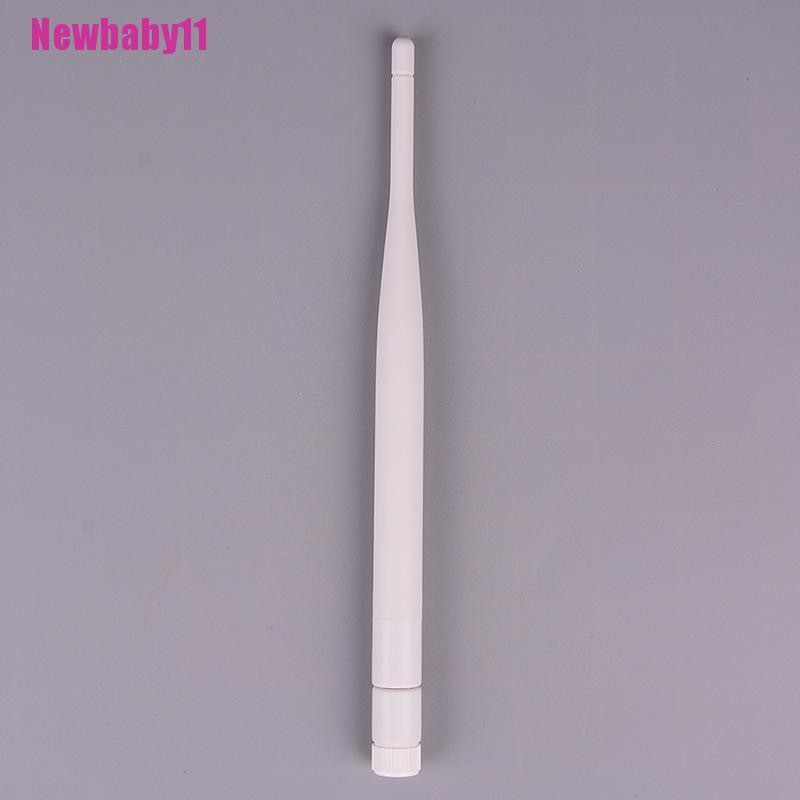 1 Ăng Ten WiFi 2.4GHz Màu Trắng 5dBi RP SMA 2.4g