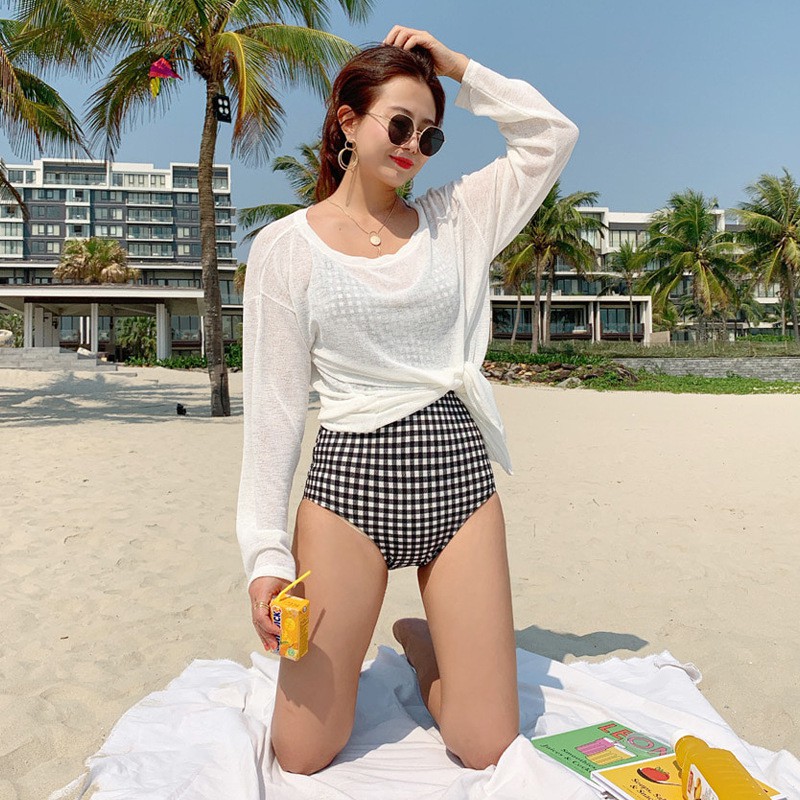 Bikini đi biển cao cấp 1 mảnh 2 dây Real shot mã TP153