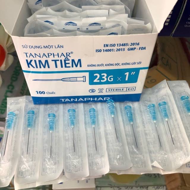 ❤  Đầu kim tiêm vô trùng 18G 20G 23G 25G 26G TANAPHAR ĐẦU KIM TIÊM SẠC LẤY THUỐC 18G 20G 23G 25G 26G TANAPHAR