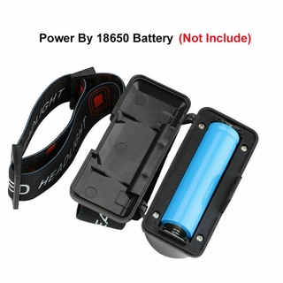 LED Rechargeable Headlamp Flashlights, Ultra Bright COB LED Headlight With Adjustable Strap for Hands Free Running, Jogging, Camping, Hiking and More, USB Cable Included