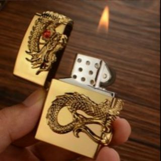 .Bật lửa zippo hình rồng
