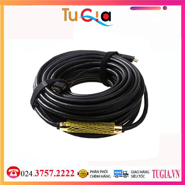 Cáp HDMI 40M chống nhiễu cực tốt Unitek YC173 Hàng Chính Hãng