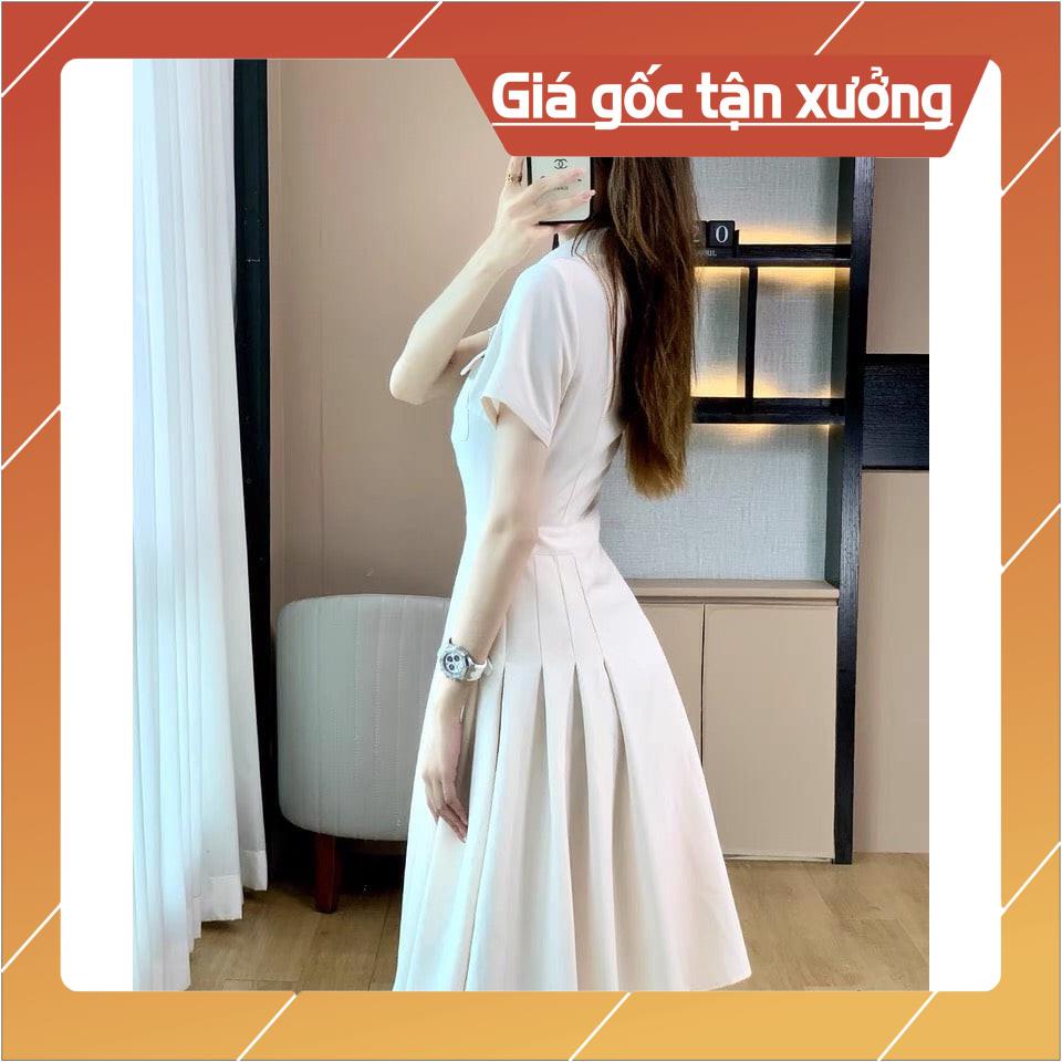 Đầm công sở xòe xếp li nữ tính Alice Dress