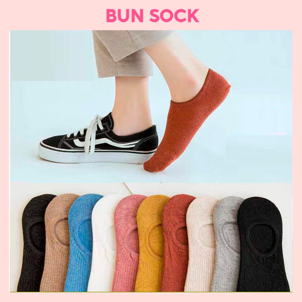 Tất nữ vớ cổ ngắn nhiều màu họa tiết trẻ trung chất liệu co giãn thoáng mát thấm hút mồ hôi